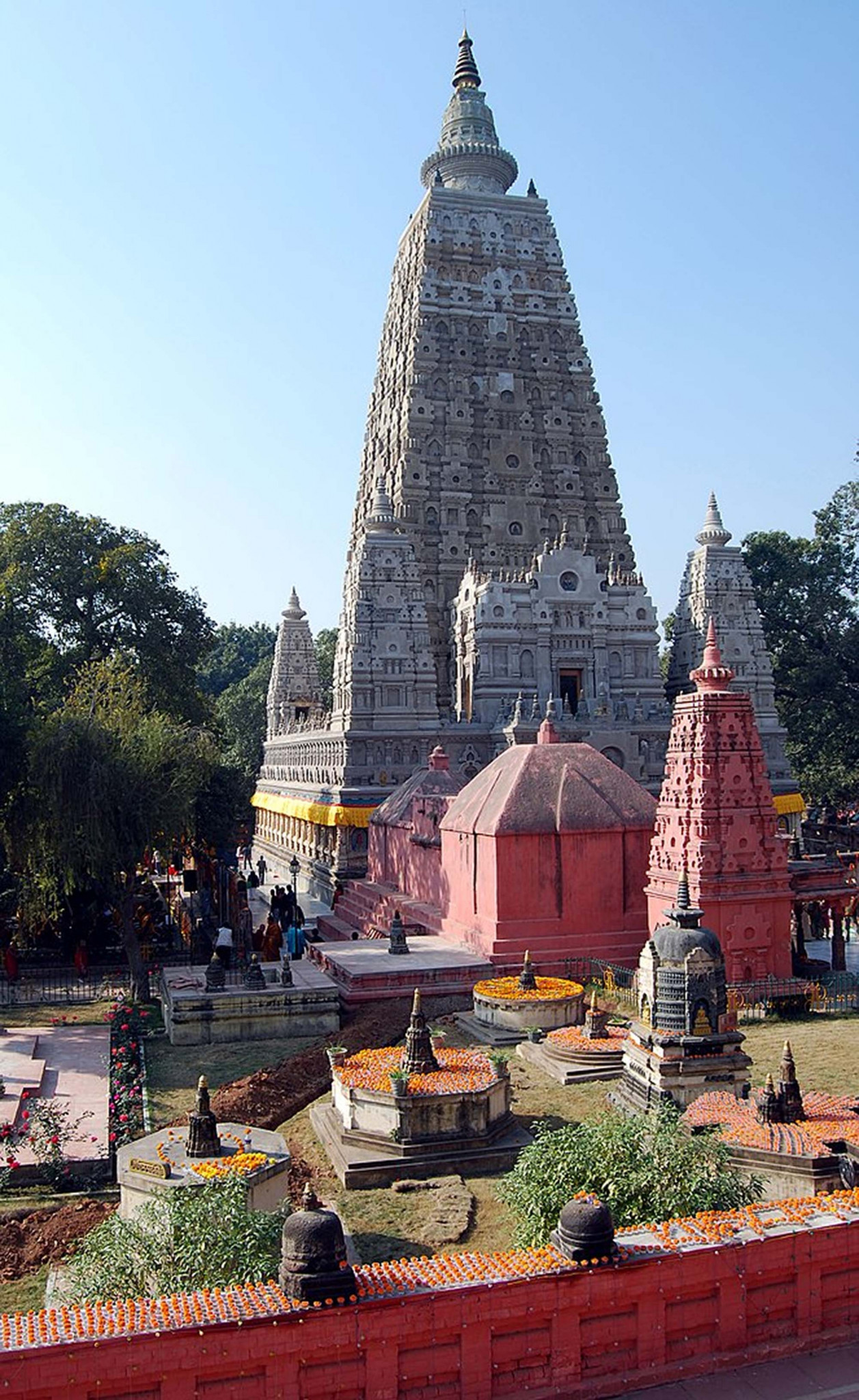 Mahabodhi temple, Bodhgaya, India
