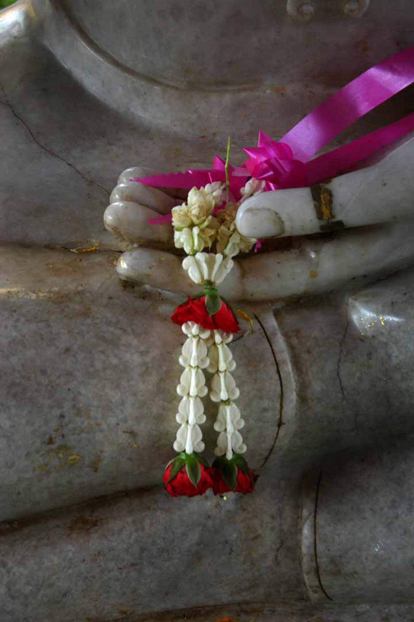 Sacrificial offerings for the Buddha in Thailand
